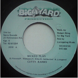 Cutty Ranks / Simpleton Wicked Plan / June USED VINYL 7INCH 45 RPM