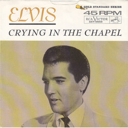 Elvis Presley Crying In The Chapel USED VINYL 7INCH 45 RPM SINGLE