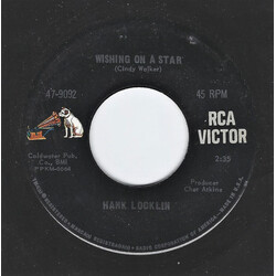 Hank Locklin Wishing On A Star USED VINYL 7INCH 45 RPM SINGLE