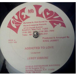 Leroy Gibbons Addicted To Love USED VINYL 12INCH