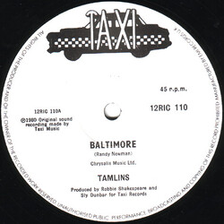 The Tamlins Baltimore / Laying Beside You VINYL 12" USED
