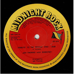 Jah Thomas / Scientist Tribute To The Reggae King / Happy Birthday To You USED VINYL 12INCH