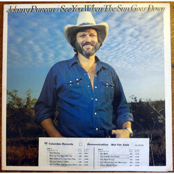 Johnny Duncan (3) See You When The Sun Goes Down Vinyl LP USED