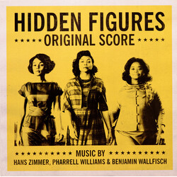 Hans Zimmer / Pharrell Williams / Benjamin Wallfisch Hidden Figures (Original Score) Vinyl LP USED
