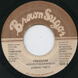 Admiral Tibet Freedom (Dedicated To Nelson Mandela) USED VINYL 7INCH 45 RPM
