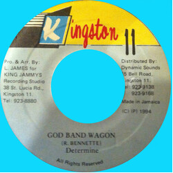Determine God Band Wagon USED VINYL 7INCH 45 RPM STEREO