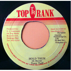 Tony Tuff Hold Them USED VINYL 7INCH 45 RPM SINGLE