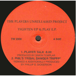 The Player's Unreleased Project Tighten Up & Play E.P. USED VINYL 12INCH EP