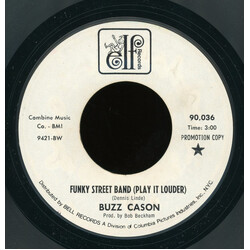 Buzz Cason Funky Street Band (Play It Louder) USED VINYL 7INCH 45 RPM PROMO STYRENE