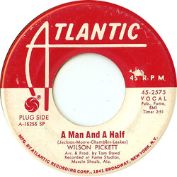Wilson Pickett A Man And A Half / People Make The World (What It Is) USED VINYL 7INCH 45 RPM PROMO