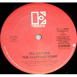 Pia Zadora The Clapping Song USED VINYL 12INCH SINGLE 33 S RPM
