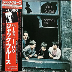 Jack Bruce Harmony Row Vinyl LP USED