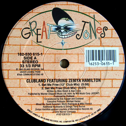 Clubland / Zemya Hamilton Set Me Free Vinyl 12" USED