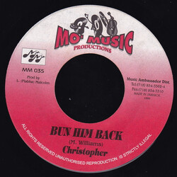 Christopher (7) / Mad Cobra Bun Him Back / Leggo Now USED VINYL 7INCH 45 RPM