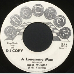Bobby Womack A Lonesome Man USED VINYL 7INCH 45 RPM PROMO