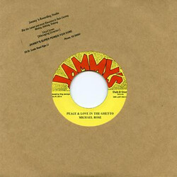 Michael Rose Peace And Love In The Ghetto USED VINYL 7INCH 45 RPM