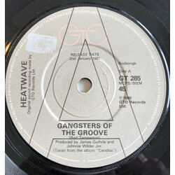 Heatwave Gangsters Of The Groove USED VINYL 7INCH 45 RPM SINGLE PROMO
