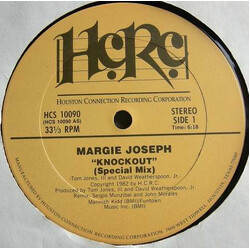 Margie Joseph Knockout (Special Mix) USED VINYL 12INCH 33 S RPM
