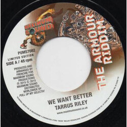 Tarrus Riley We Want Better Vinyl 7" USED