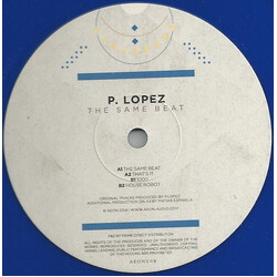 P. Lopez The Same Beat USED VINYL 12INCH 33 S RPM
