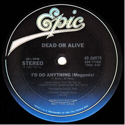 Dead Or Alive I'd Do Anything (Megamix) VINYL 12" USED