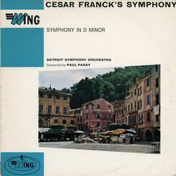 César Franck / Detroit Symphony Orchestra / Paul Paray Symphony In D Minor Vinyl LP USED