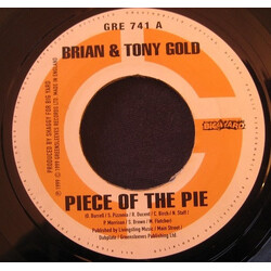 Brian & Tony Gold Piece Of The Pie USED VINYL 7INCH