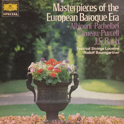 Tomaso Albinoni / Johann Pachelbel / Johann Sebastian Bach Masterpieces Of The European Baroque Era Vinyl LP USED
