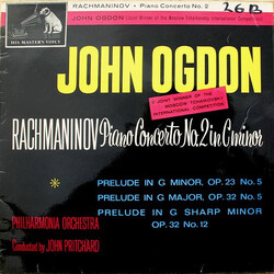 Sergei Vasilyevich Rachmaninoff / John Ogdon / Philharmonia Orchestra Piano Concerto No. 2 Vinyl LP USED
