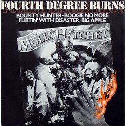 Molly Hatchet Fourth Degree Burns USED VINYL 12INCH 45 RPM EP COMPILATION