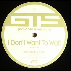 GTS / Arvin Homa Aya I Don't Want To Wait USED VINYL 12INCH 45 RPM