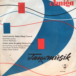 Heidi Brühl / Die Ping-Pongs / Hemmann-Quintett Luna-Luna-Lu, Lieber Mond / Immer, Wenn Du Gehst USED VINYL 7INCH 45 RPM SINGLE MONO