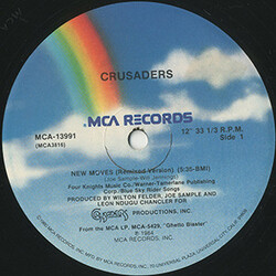 The Crusaders New Moves (Remix) VINYL 12" USED