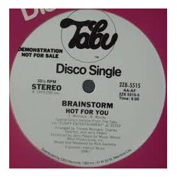 Brainstorm (5) Hot For You VINYL 12" USED