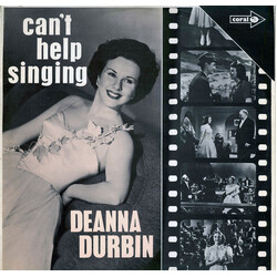 Deanna Durbin Can't Help Singing Vinyl LP USED