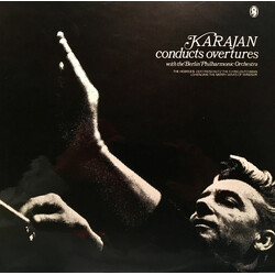 Herbert von Karajan / Berliner Philharmoniker Karajan Conducts Overtures Vinyl LP USED