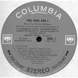 Barbara Cook / Theodore Bikel The King And I Vinyl LP USED