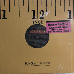 René & Angela Save Your Love (For #1) USED VINYL 12INCH 33 S RPM