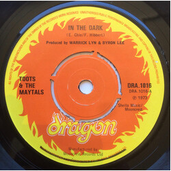 Toots & The Maytals In The Dark / Sailing On USED VINYL 7INCH 45 RPM SINGLE