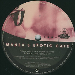 Mansa's Erotic Cafe Love & Happiness USED VINYL 12INCH 45 RPM