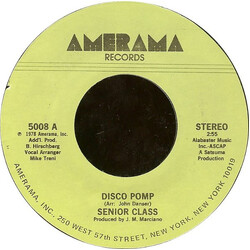 Senior Class Disco Pomp VINYL 7" USED