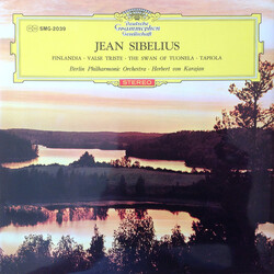 Jean Sibelius / Berliner Philharmoniker / Herbert von Karajan Finlandia • Valse Triste • The Swan Of Tuonela • Tapiola Vinyl LP USED