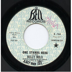 Billy Milo One Stands Here / Karma (The Story Of Life In Three Parts) USED VINYL 7INCH 45 RPM SINGLE PROMO