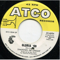 The Shadows Of Knight Gloria '69 USED VINYL 7INCH 45 RPM