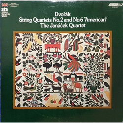 Antonín Dvořák / Janáček Quartet String Quartets No.2 And No.6 "American" Vinyl LP USED
