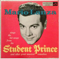 Mario Lanza Mario Lanza Sings The Hit Songs From The Student Prince And Other Great Musical Comedies Vinyl LP USED