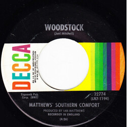 Matthews' Southern Comfort Woodstock Vinyl 7" USED