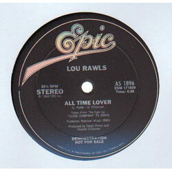 Lou Rawls All Time Lover VINYL 12" USED