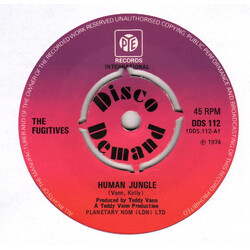 The Fugitives (3) Human Jungle USED VINYL 7INCH 45 RPM SINGLE
