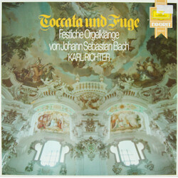 Johann Sebastian Bach / Karl Richter Toccata Und Fuge - Festliche Orgelklänge Vinyl LP USED